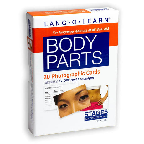 Lang O Learn: Body Part Cards