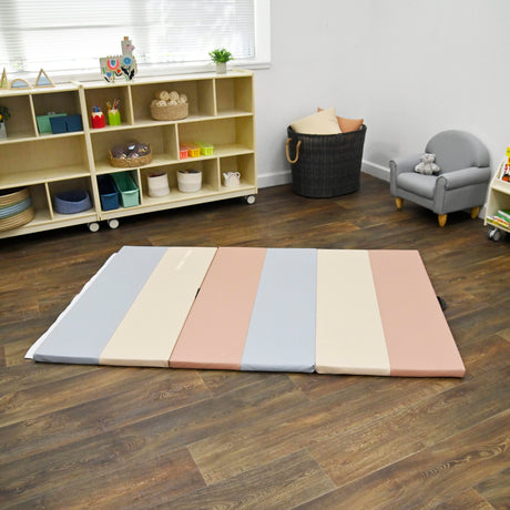 Children's Factory 4' x 6' Folding Gym Mat | Infant & Toddler Exercise Mat