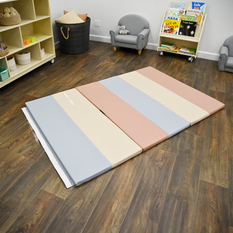 Children's Factory 4' x 6' Folding Gym Mat | Infant & Toddler Exercise Mat