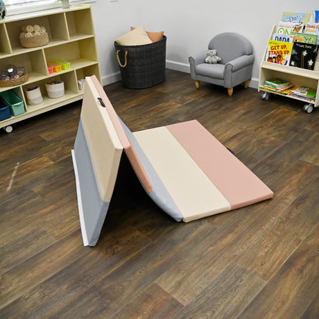 Children's Factory 4' x 6' Folding Gym Mat | Infant & Toddler Exercise Mat