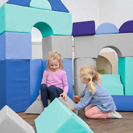 Children's Factory 12" Module Blocks | Soft Play Building Blocks