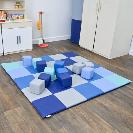 Children's Factory Toddler Baby Blocks, Set of 12 | Made in USA Soft Play Building Blocks