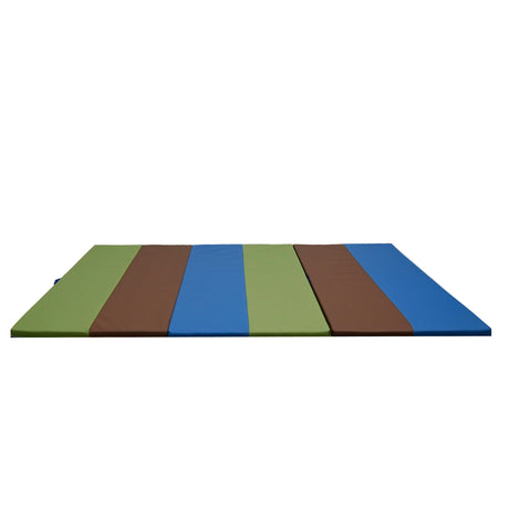 Children's Factory 4' x 6' Folding Gym Mat | Infant & Toddler Exercise Mat