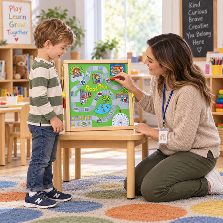 Children's Furniture Co. Healthy Race Wall Activity