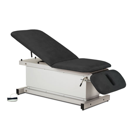 Clinton Industries 84438 Power 600 Extra-Wide Shrouded Power Table with Adjustable Backrest and Drop Section