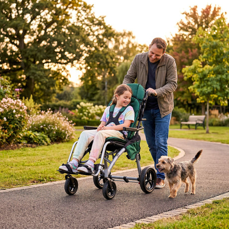 Convaid Coaster Stroller Scout Tilt-in-Space Adaptive Stroller
