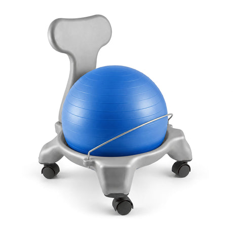 CanDo Plastic Ball Chair with Back