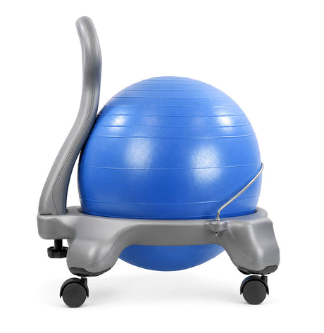 CanDo Plastic Ball Chair with Back