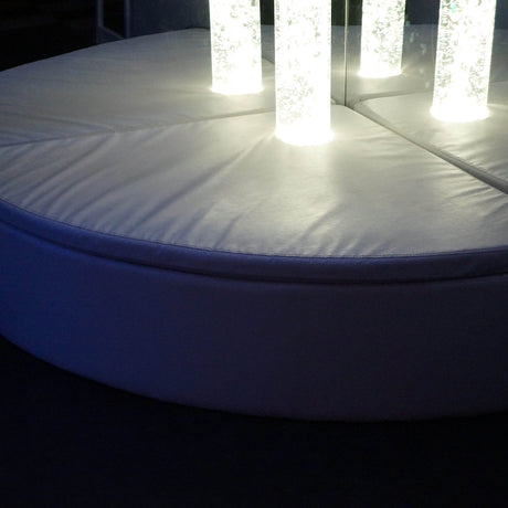 Curved Bubble Tube Platform Sensory Room Base