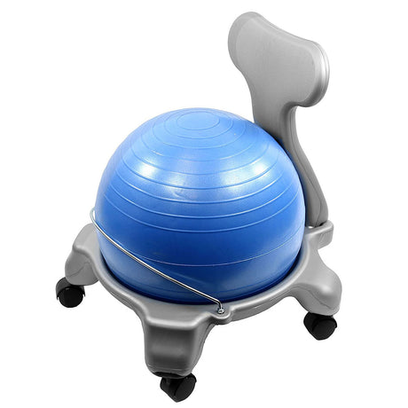 CanDo Plastic Ball Chair with Back