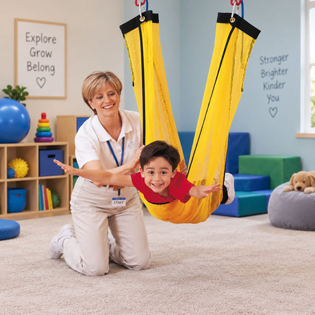 Tumble Forms Prone Net Swing