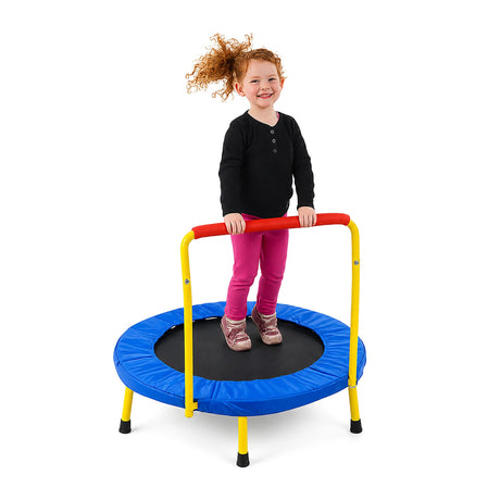 Fold & Go Trampoline – Kids Indoor Exercise Folding Trampoline