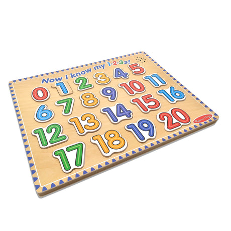 Melissa & Doug Numbers Sound Puzzle