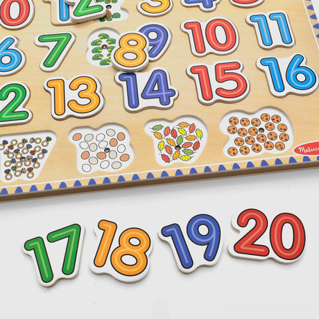 Melissa & Doug Numbers Sound Puzzle