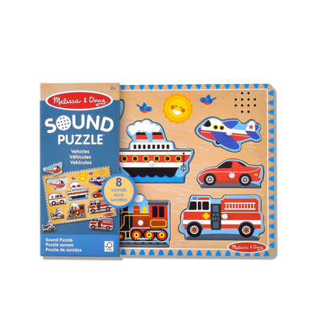 Melissa & Doug Vehicle Sound Puzzle