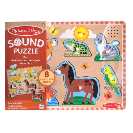 Melissa & Doug Pets Sound Puzzle