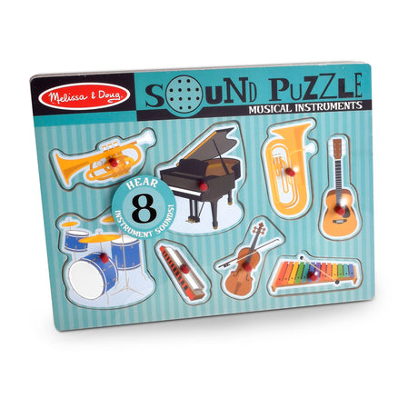 Melissa & Doug Musical Instruments Sound Puzzle