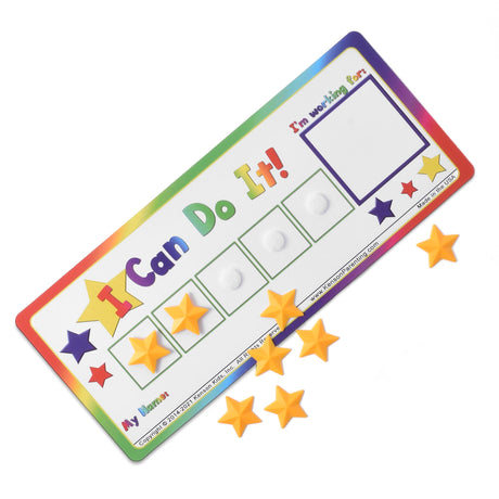 "I Can Do It!" Star Token Board Incentive Chart
