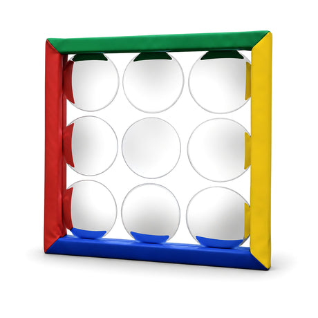 Children's Factory Soft Frame Convex Bubble Mirror | Shatter-Resistant Sensory Mirror