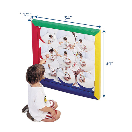 Soft Frame Convex Bubble Mirror