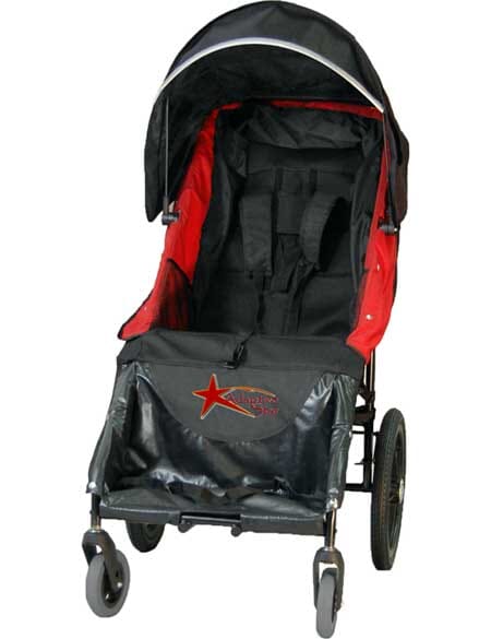 special needs double stroller for autism Adaptive Star Axiom Lassen 2 Stroller