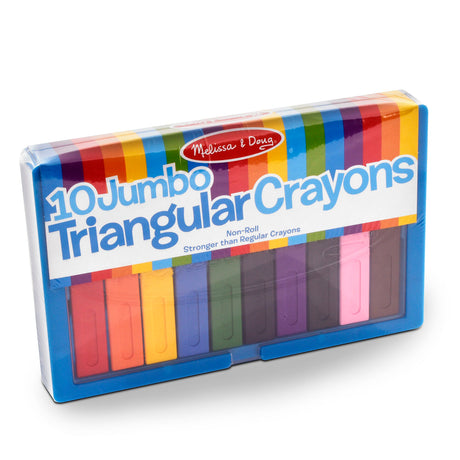 Melissa & Doug Jumbo Triangular Crayons