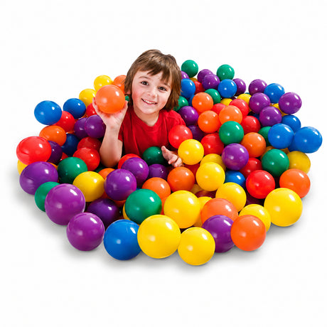 2000 Piece 3-1/8" Multicolor Ball Pit Balls