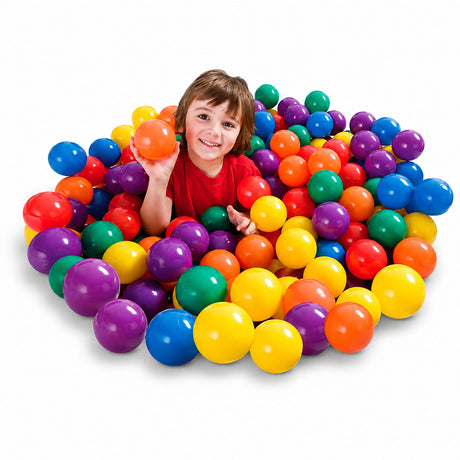 2000 Piece 3-1/8" Multicolor Ball Pit Balls