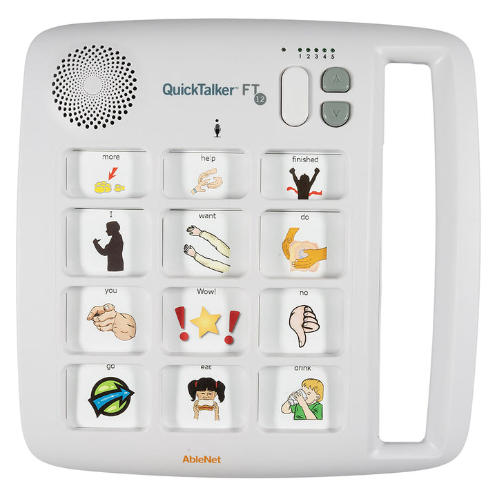 AbleNet QuickTalker FT 12 Communication Device – AAC Speech Generating Device