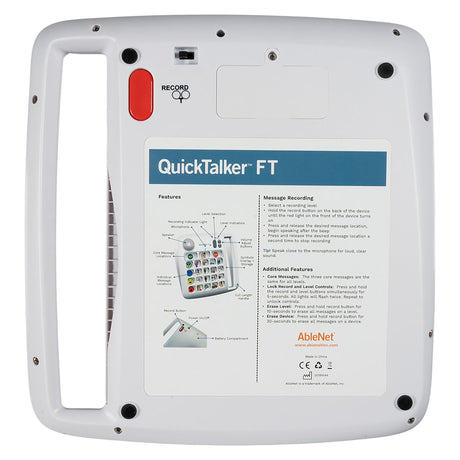 AbleNet QuickTalker FT 12 Communication Device – AAC Speech Generating Device