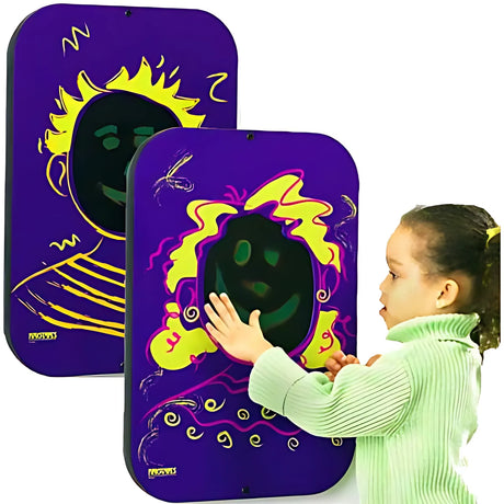 Playsa Face Boy & Girl Wall Activity Toy Set