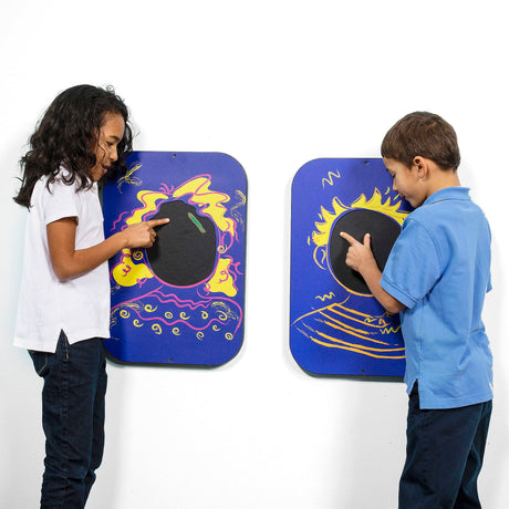 Playsa Face Boy & Girl Wall Activity Toy Set