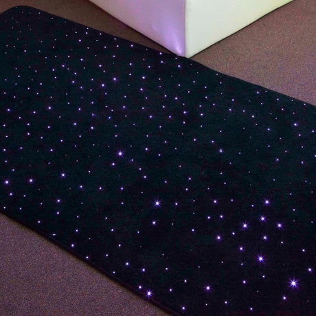 LED Fiber Optic Star Carpet