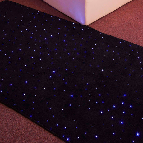 LED Fiber Optic Star Carpet