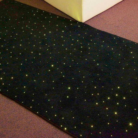 LED Fiber Optic Star Carpet