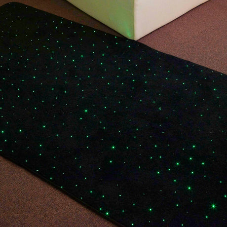LED Fiber Optic Star Carpet