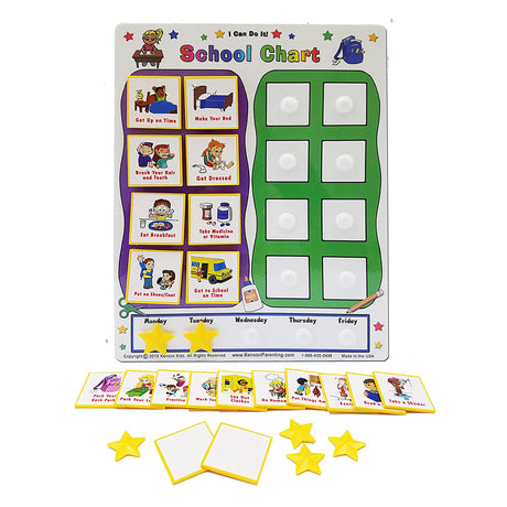 I Can Get Ready For School Reward Chart