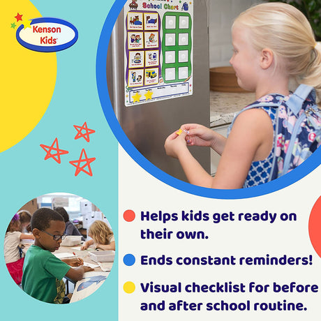 I Can Get Ready For School Reward Chart