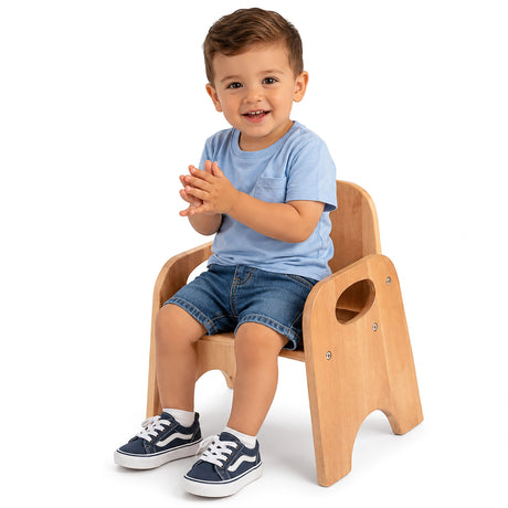 Classic Toddler Chair with Tip Resistant Design