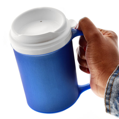 Insulated Mug with Lid, 12 oz.
