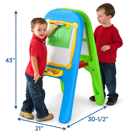 Indoor/Outdoor Molded Double Easel