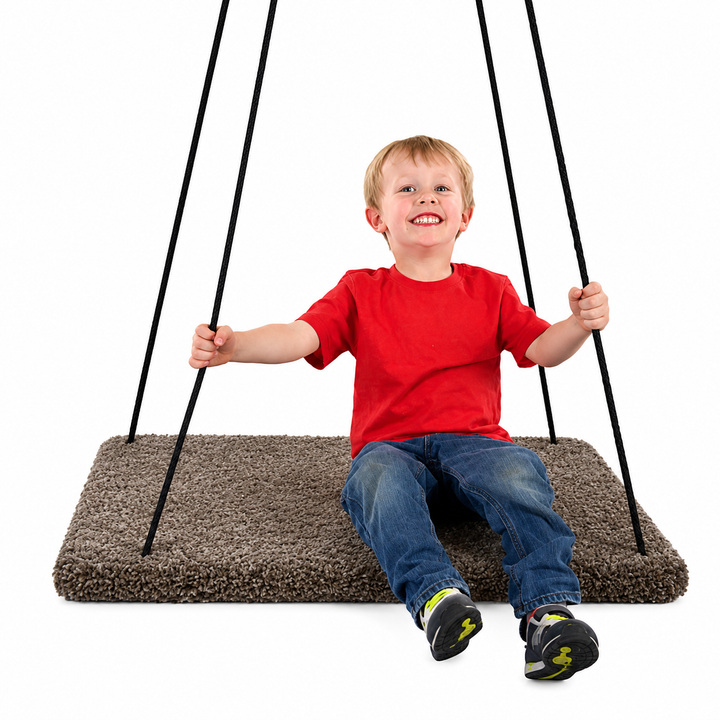 Square Carpeted Platform Swing - Vestibular Sensory Swing