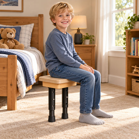 Double Leg Height Adjustable T-Stool