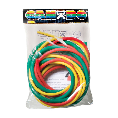 CanDo Low Powder Exercise Tubing Pep Pack