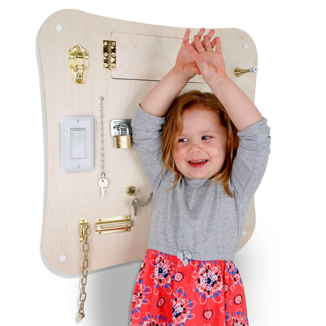 Locks & Latches Busy Board Sensory Activity Panel