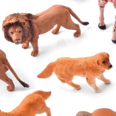 Language Builder 3D-2D Animal Matching Kit