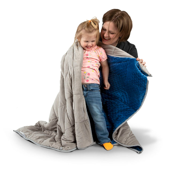 Sensory Hugs Washable Plush Weighted Blanket-Large - 41