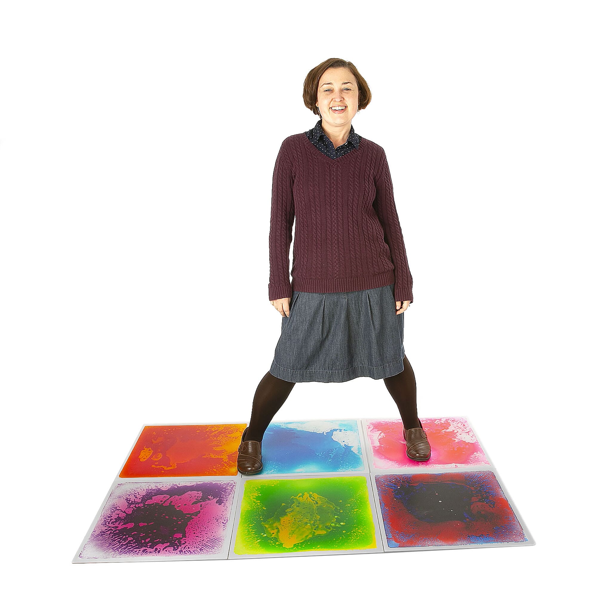 Gel Floor Tiles - Set of 6 | eSpecial Needs