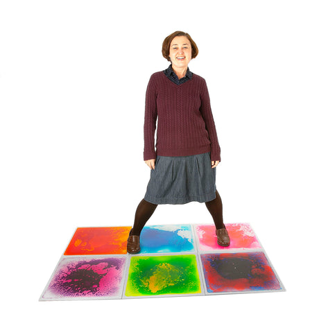 Gel Floor Tiles - Set of 6