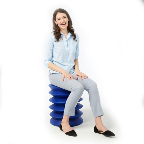 ErgoErgo Active Sitting Stool – Ergonomic Wobble Stool for Core Engagement & Focus